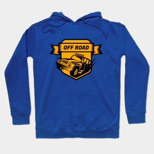 Off Road Car Badge Logo Hoodie